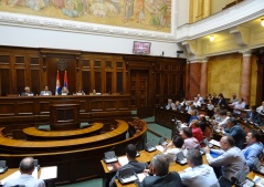2. septembar 2015. Učesnici Trećeg sastanka Parlamentarnog foruma za energetsku politiku Srbije